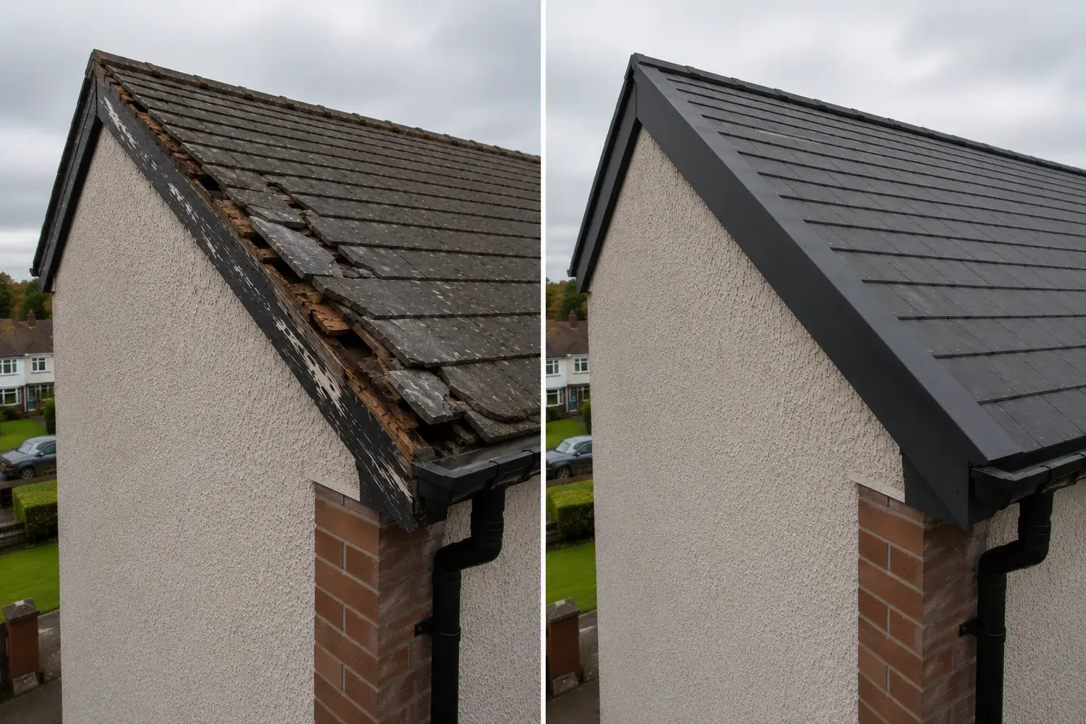 New verge roofing work in County Kilkenny