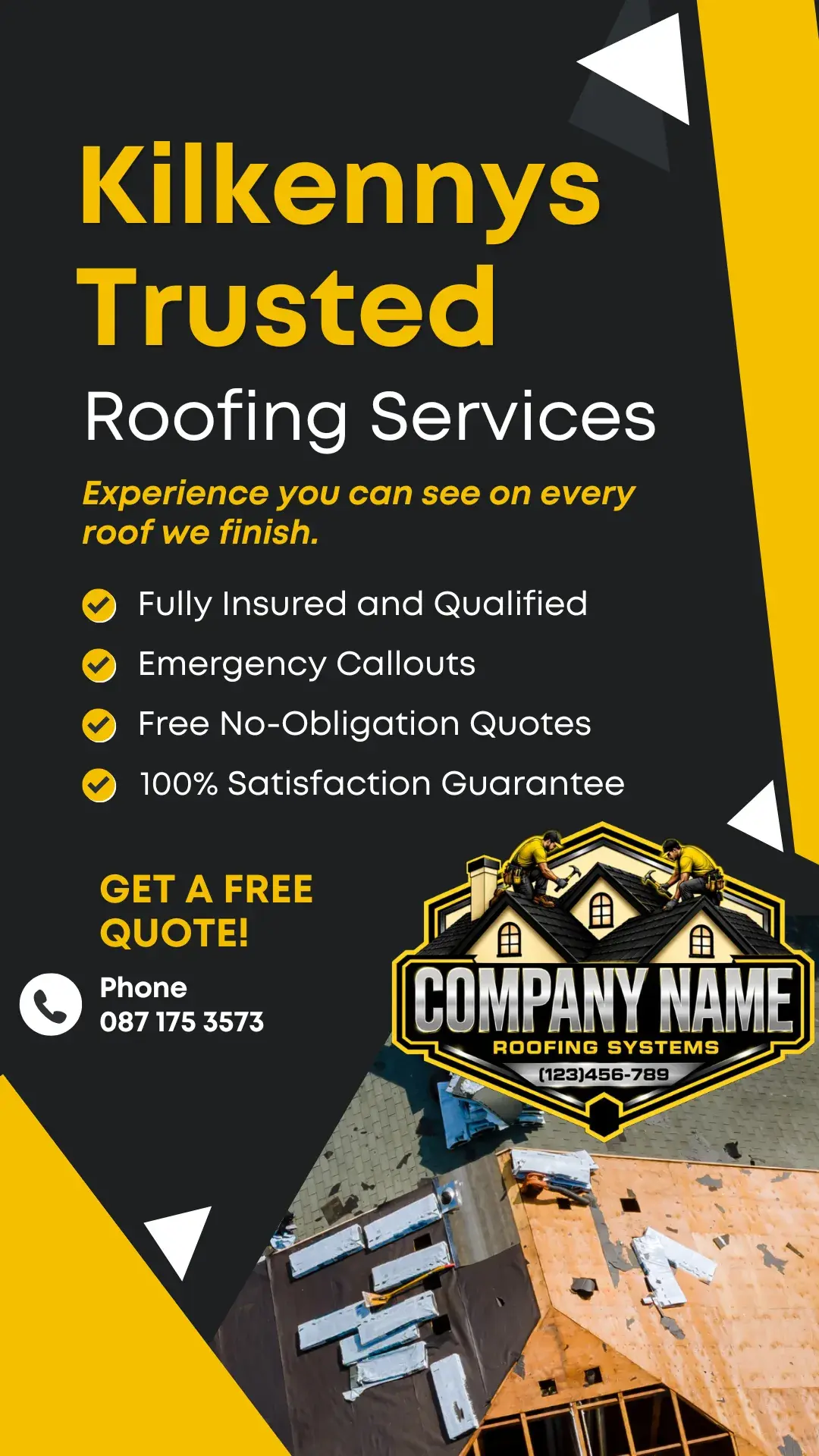 Roofing work carried out by Ballyknock Roofing across County Kilkenny