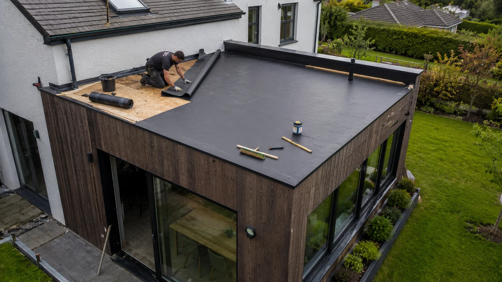 Flat roof repair in Kilkenny