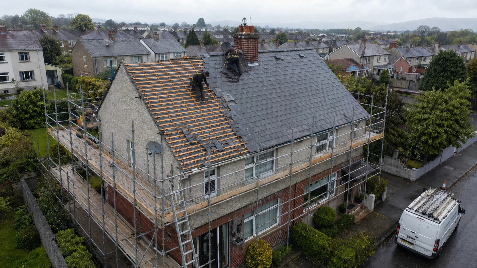 Roof repair work in Kilkenny City